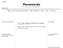 Tablet Screenshot of phonewiz.biz